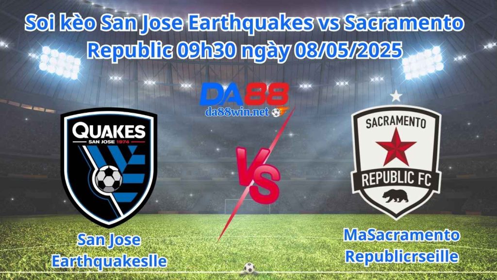 Soi kèo San Jose Earthquakes vs Sacramento Republic